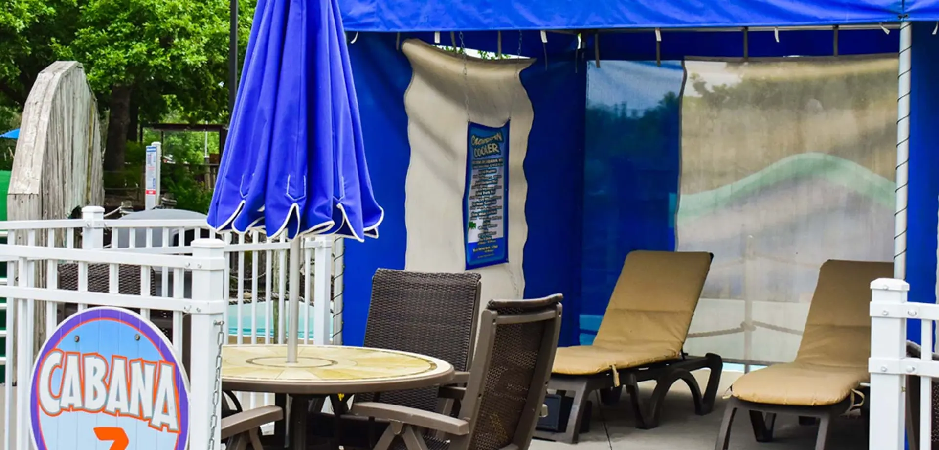 Premium Cabanas background image